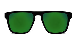 Club House - Matte Black Green Polarized