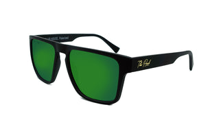 Club House - Matte Black Green Polarized