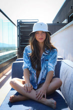Load image into Gallery viewer, Paradise Palm TerryButter Zip
