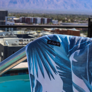 Paradise Palm TerryButter Zip