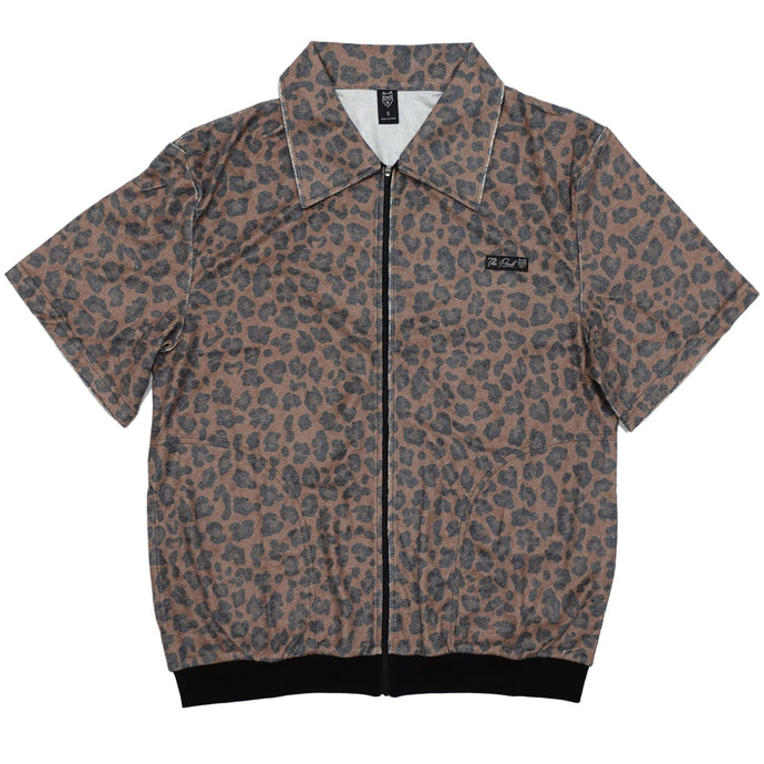 Cheetah TerryButter Zip